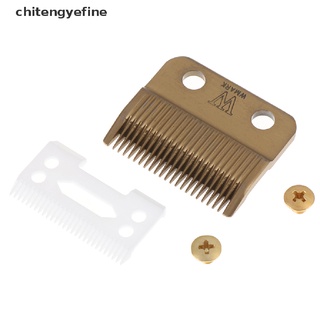 Ctyf 1Set Hair Clipper Blade Golden with Ceramic Blade for Cordless Clipper Fine