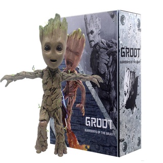 Guardianes de la galaxia Groot Groot Little Treeman Baby HT 1:1 figura móvil en caja