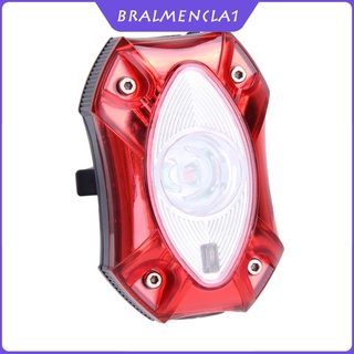 [ALM1-8] Luz trasera LED recargable por USB para bicicleta/linterna de seguridad de ciclismo trasera brillante/batería de litio de 800mah/3 luces
