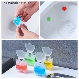 [heavendenotation] 3pcs inodoro flor gel limpiador detergente inodoro baño ambientador aromático