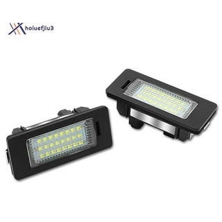 2 luces LED blancas para matrícula de coche Canbus para serie 3/4/5 E81 E82 E90 E91 E92 E93 E39 E60 E61 X1/E84X5/E70X6/E71 (1)