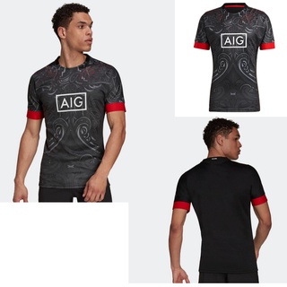 2022 maori all blacks home rugby jersey nueva zelanda super rugby camisa camisetas gran tamaño 4xl 5xl