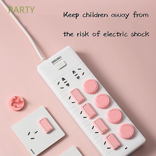 1 pza 1 pza enchufe eléctrico Universal para niños cuidado Anti golpes eléctrico De seguridad para bebés/Multicolor