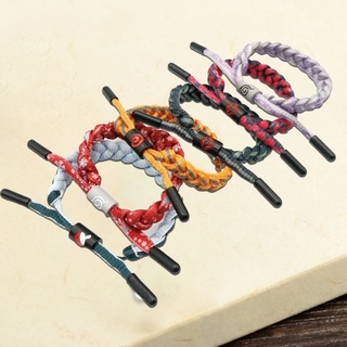 jumi pulsera ajustable de cuero sintético hecho a mano de anime trenzado para el día de san valentín (4)