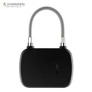 l13 mini desbloqueo recargable smart lock sin llave de huellas dactilares cerradura de equipaje (5)