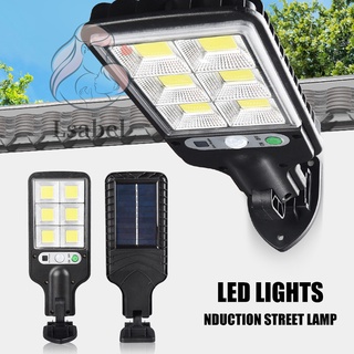 luces solares al aire libre led sensor de movimiento luces de seguridad lámpara de calle ip67 impermeable con mando a distancia para puerta delantera