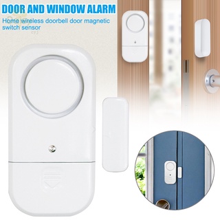 Sensor de ventana de puerta para el hogar independiente Personal inalámbrico de seguridad antirrobo alarma campana para el hogar flash