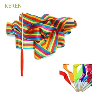 Keren nueva cinta De baile De 7 colores/4m/Multicolorido Para entrenamiento/ballet/Multicolorido