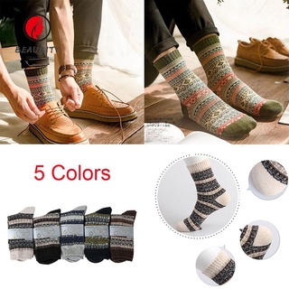 Calcetines multicolores De lana gruesos De invierno para hombre/multicolores