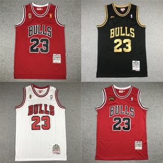 michael jordan championship jersey retro bordado chicago bulls #23 nba baloncesto camisa individual top