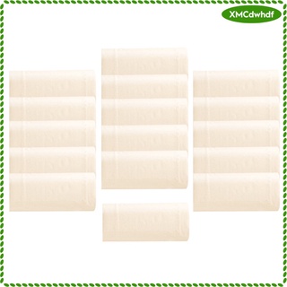 16 rollos de papel de 4 capas de bambú pulpa de papel higiénico para cocina reciclada