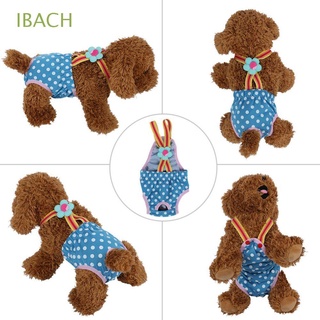 IBACH 1Pc Pañal Mascota Liguero Ropa De Perro Nuevo Período Menstrual Interior Femenina Puntos Cachorro Pantalones Sanitarios