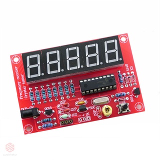 Flash DIY Digital LED 1Hz-50MHz cristal oscilador contador de frecuencia medidor Kit probador