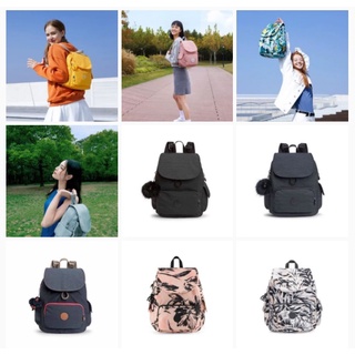 kipling mochila de viaje al aire libre portátil unisex flip back pocket bag