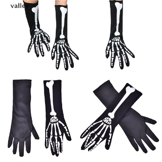 valley punk esqueleto guantes niños niñas huesos 3d manos disfraz de halloween cosplay guantes cl