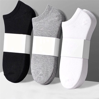5/10pzas calcetines cortos invisibles de primavera y verano calcetines cortos de algodón calcetines transpirables para hombre