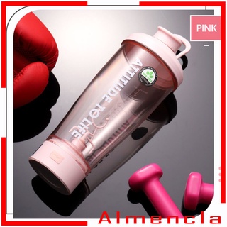 [ALMENCLA] Mezclador eléctrico recargable coctelera botella para gimnasio agitación proteína polvo