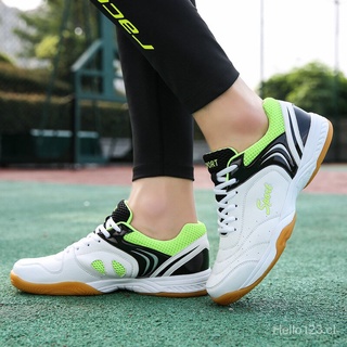 unisex profesional bádminton tenis zapatos cómodo transpirable deporte zapatos de los hombres de las mujeres de tenis de mesa zapatillas de deporte tamaño 36-46 (6)
