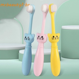 Mxbeauty cepillo De dientes Manual para niños con dibujo De animales/multicolor
