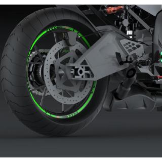 spirit beast - pegatinas reflectantes para motocicleta, diseño de rueda, reflector de motocicleta (2)
