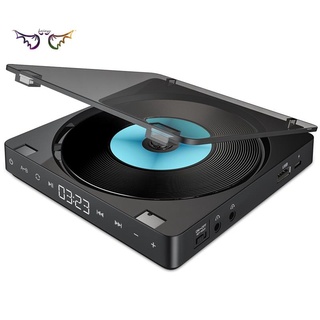 compacto deportes portátil reproductor de cd botón táctil recargable reproductor de disco reproductor de cd doble auriculares cd walkman