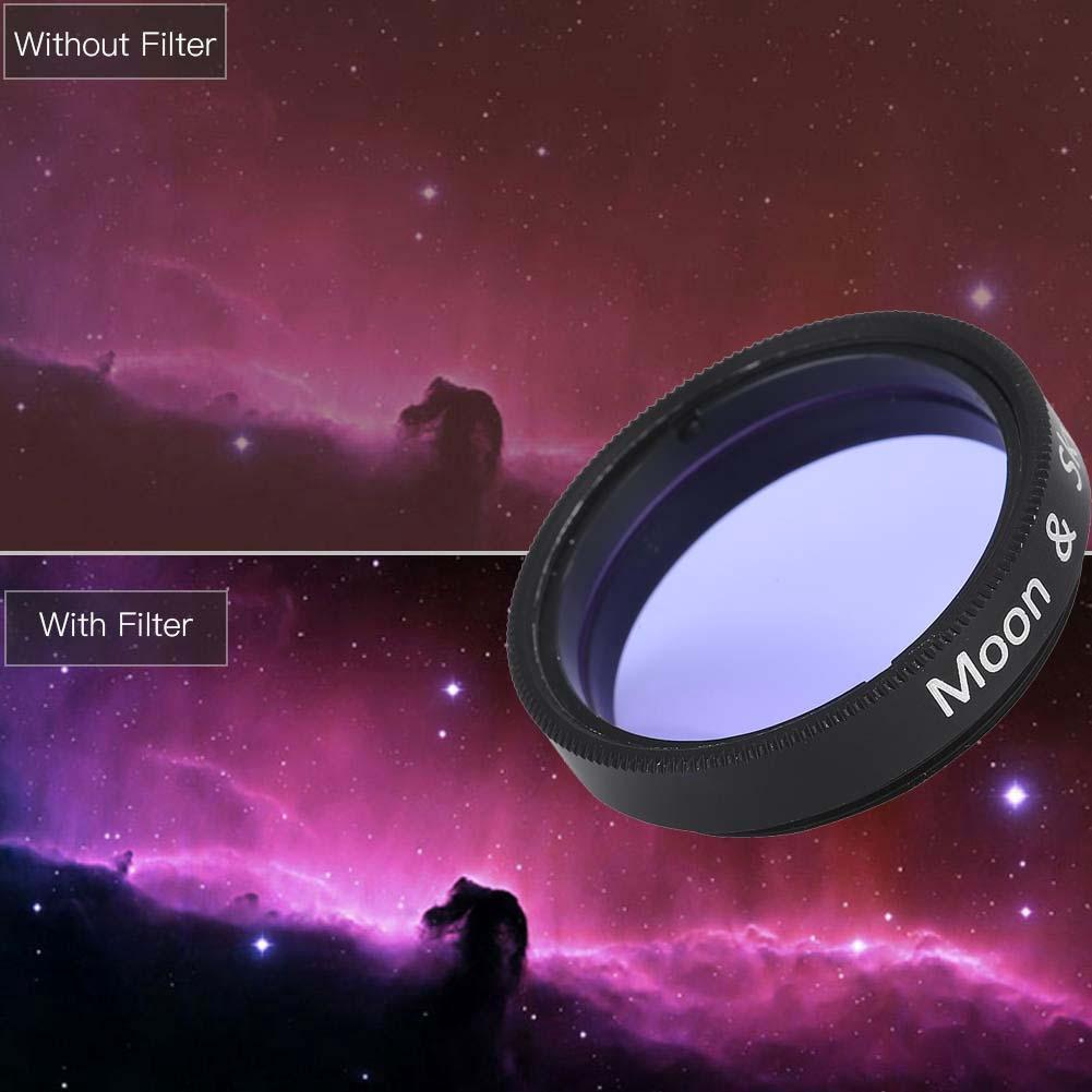 Datyson - filtro Skyglow y Moon de 1,25" para ocular de telescopio de 1,25" reduce el deslumbramiento D