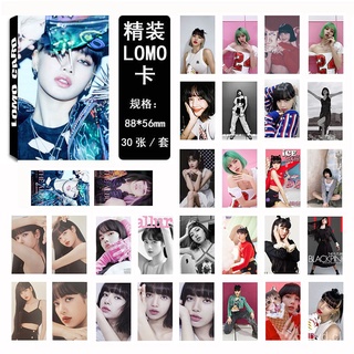 30 unids/caja kpop blackpink lovesick niñas álbum lomo tarjeta foto tarjeta postal p41s (3)