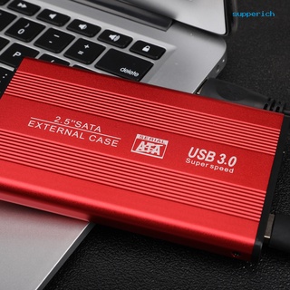 SUPPER 500GB/1T/2T 2.5inch SATA a USB 3.0 disco duro externo unidad de estado sólido para PC (2)