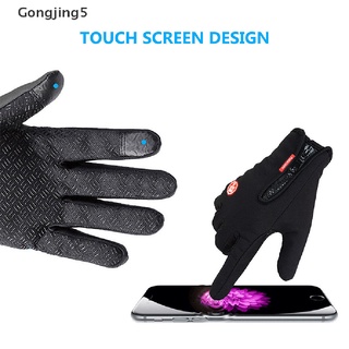 Gongjing5 guantes térmicos impermeables impermeables para pantalla táctil/invierno/invierno/invierno/para hombre/mujer (8)