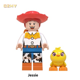 Lego Minifigures Toy Story Filme Buzz Lightyear Woody Jessie Wm6060 Blocos De Construção De Brinquedos Para Crianças (4)