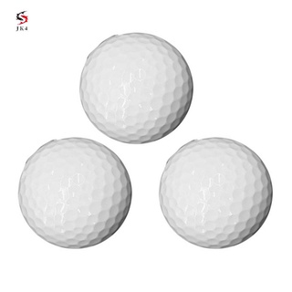 3 piezas de Golf PU 4 capas bola de Golf juego bola 332 abeja agujero para hombres mujeres