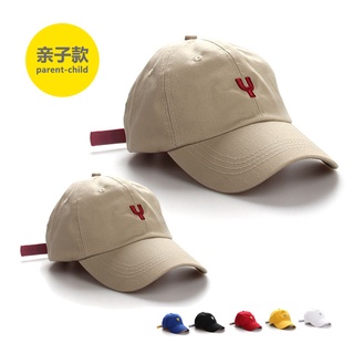 personalizado impresologoembroidered adulto padre-hijo niños gorra pico pareja hombres y mujeres sombreros de sol coreano gorra de béisbol grupo (1)