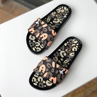Melissa nuevas sandalias de jalea y zapatillas de suela gruesa palabra impermeable zapatos de playa perezoso zapatillas (3)