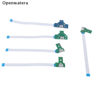 Openwatera USB puerto de carga zócalo placa de circuito 12Pin JDS 011 030 040 para PS4 controlador MY