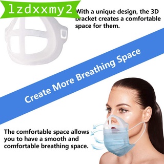Más nuevo 3D máscara cara soporte interior soporte soporte soporte soporte marco aumentar el espacio de respiración