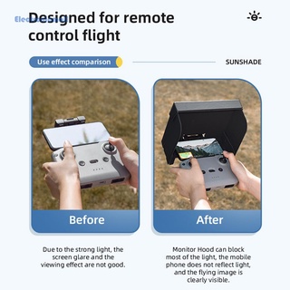 Ele: pantalla solar para teléfono Tablet 2S AIR 2 Drone controlador de capucha Monitor cubierta