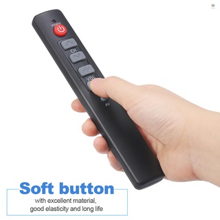 control remoto universal ir aprendizaje rmote controlador de 6 teclas ir control remoto tv para tv, dvd, vcr, sat, cbl, vcd (8)