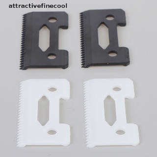 afc 2 piezas de 2 agujeros de dientes escalofriantes de cerámica móvil hoja cortadora inalámbrica cuchilla reemplazable caliente