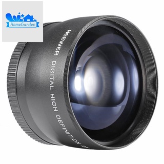 58mm 2X Teleobjetivo Convertidor De Para Canon Nikon Sony Pentax 18-55 Mm