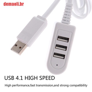 [demaoli] expansión de divisor de concentrador de alta velocidad de 3 puertos USB 3.0 multicanal (1)
