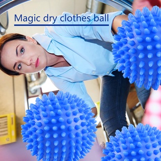 ☧Hunan☧Practical 2pcs 6.5cm Laundry Ball PVC Reusable Clean Tools Laundry Dryer Accessories Worth Buying♥