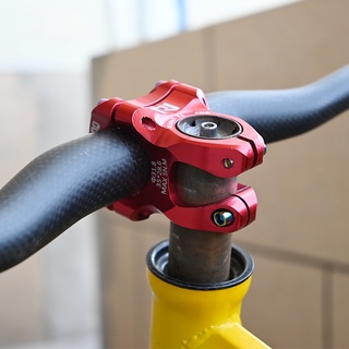 Vástago corto de bicicleta 31.8 * 35 mm CNC Pro Stem Vástago de bicicleta de montaña Aleación 0 ° Vástago de bicicleta de carretera (4)