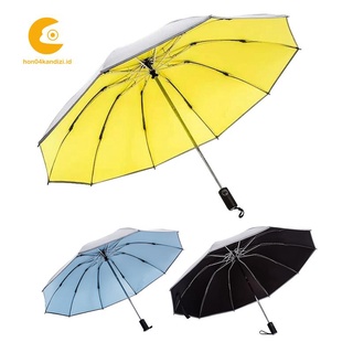 Paraguas inverso a prueba de viento 10K Auto coche de negocios paraguas, amarillo