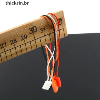(Thhot) 300 pzs Etiquetas De ropa De 18 cm Para ropa De hilo De Poliéster (cable grueso) (1)