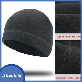 ☀ Autumn and Winter Men's and Women's Outdoor Fleece Hat Sports Cold and Wind Proof Warm Mountain Climbing, Riding, Skiing and Running Hat ATTENTION