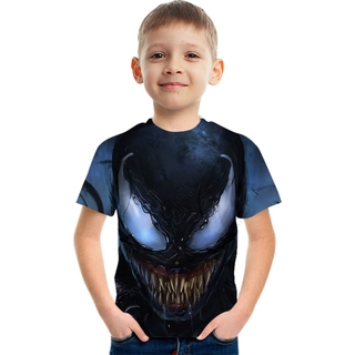 Sci-Fi Película Venom Camiseta Potente Bebé Valiente Niño Camisa