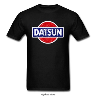 Datsun Wagon Logo T Hombres Negro Ropa Japón Chic Tee Rojo Coche Streetwear Camiseta