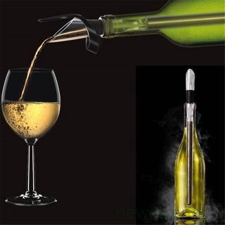Nuevo botella De vino Portátil De 4trendy/enfriador De acero inoxidable a prueba De fugas Para vino/hueler