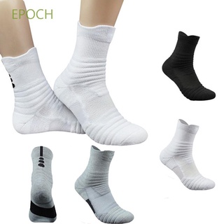Epoch hombres calcetines gruesos calcetines de baloncesto calcetines de toalla inferior de algodón deportes al aire libre medias medias
