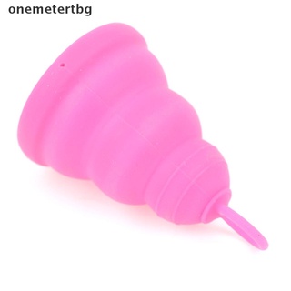 【unew】 Foldable Silicone Menstrual Cup Ring Feminine Hygiene Menstrual Lady Period Cup . (6)